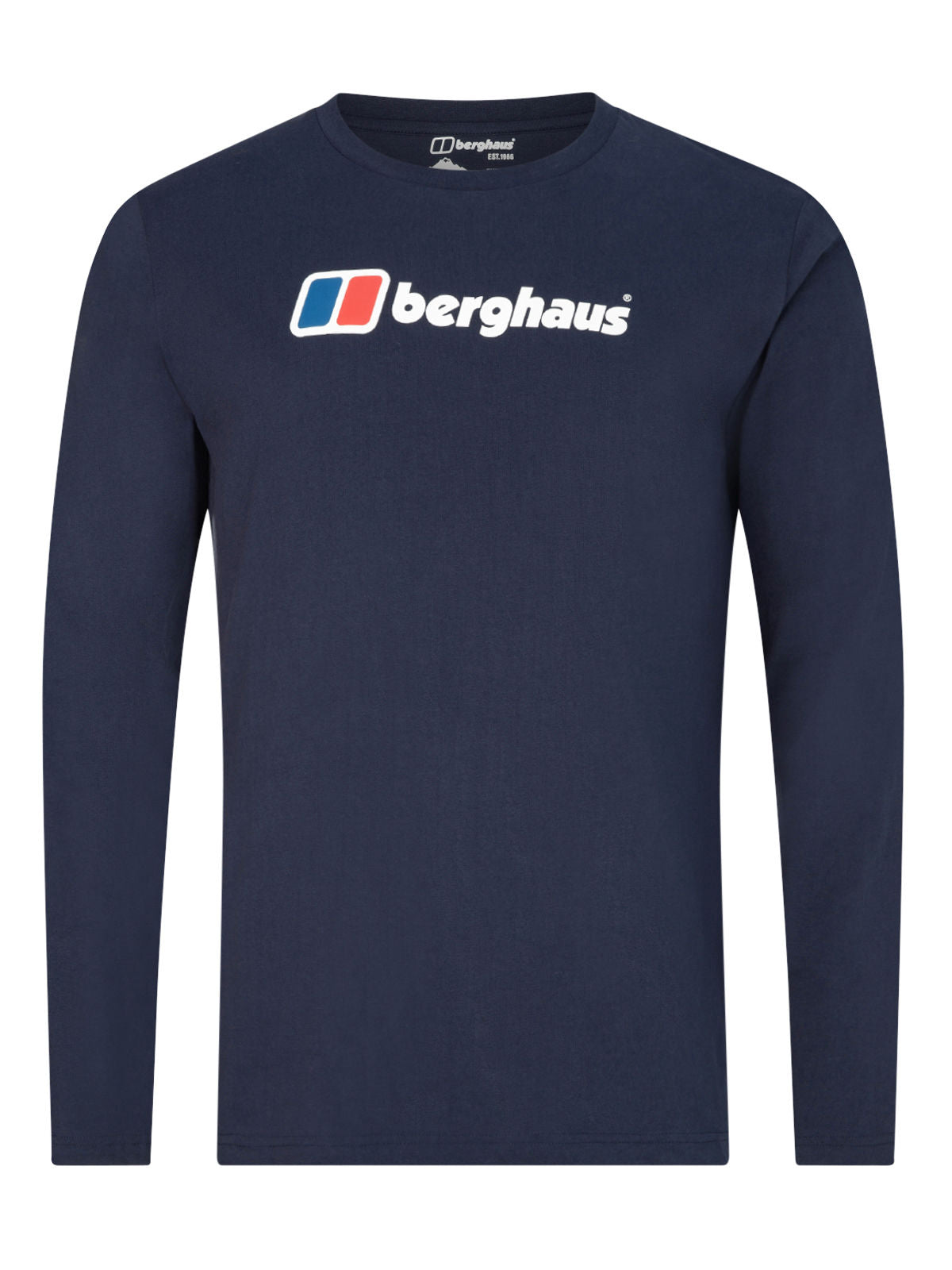 MEN'S BIG CORPORATE LOGO LONG SLEEVE TEE