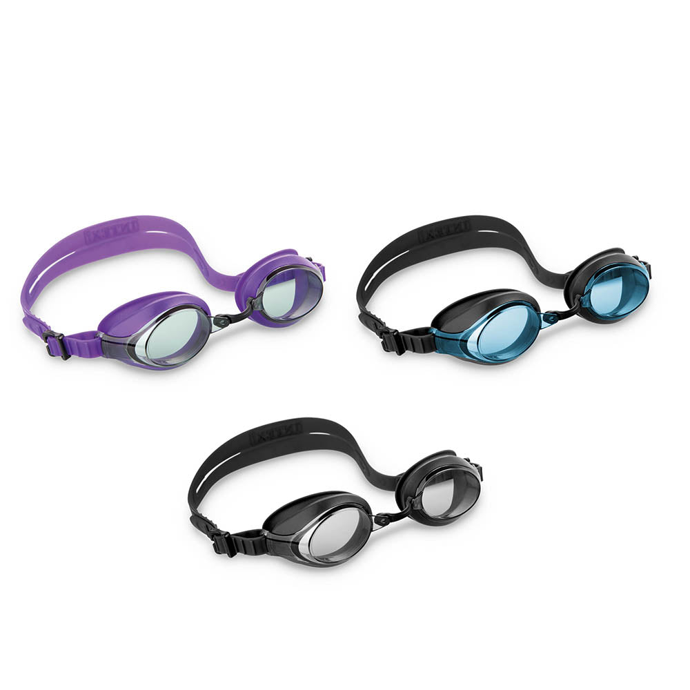 防霧泳鏡 (隨機顏色) Silicone Sport Racing Goggles (Random Color)