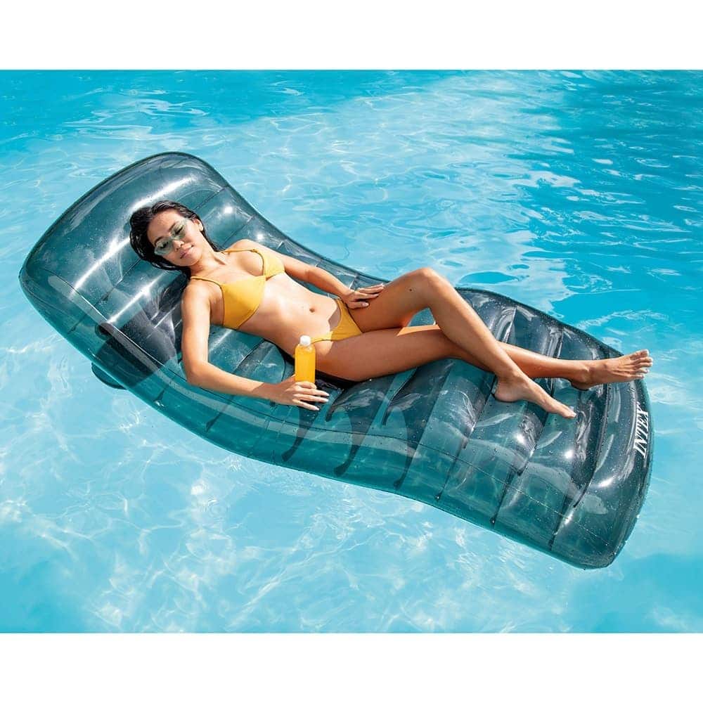 充氣浮床 Cool Grey Lounge