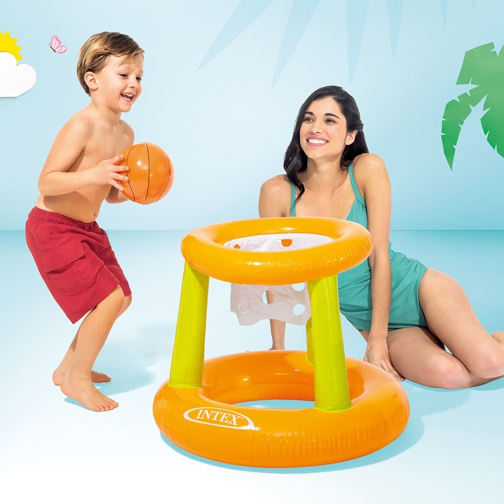水池充氣投籃套裝 Floating Hoops