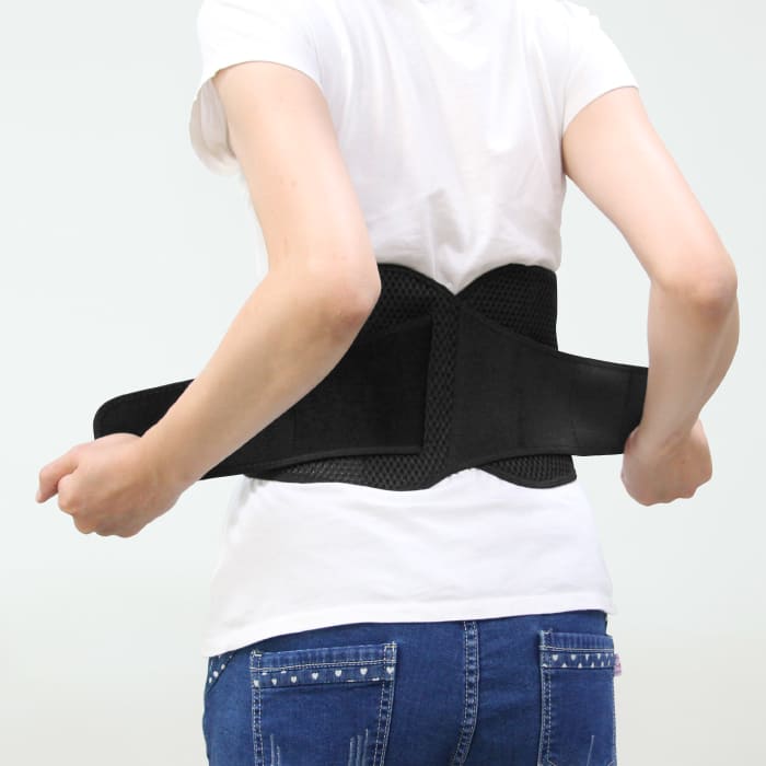 Power Wrap Adjustable Lumbar Support 透氣調整型護腰帶（腰腹背舒適穩固） - 1隻
