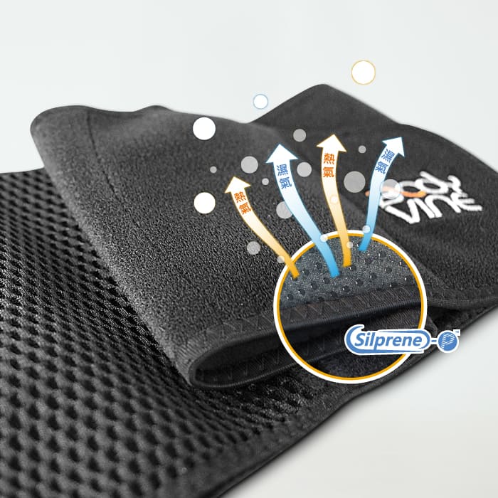 Power Wrap Adjustable Lumbar Support 透氣調整型護腰帶（腰腹背舒適穩固） - 1隻