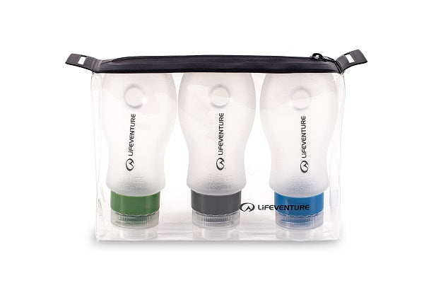 英國旅行沐浴用品盛載瓶 Silicone Bottle Set