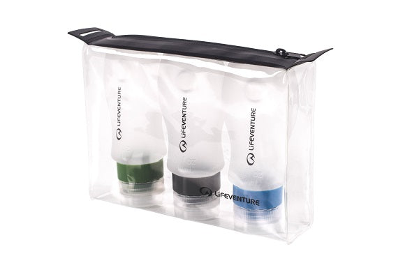 英國旅行沐浴用品盛載瓶 Silicone Bottle Set