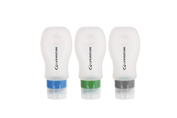 英國旅行沐浴用品盛載瓶 Silicone Bottle Set