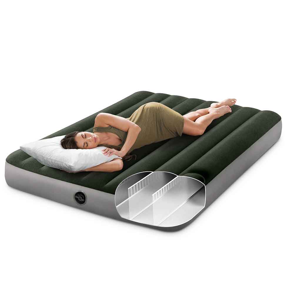 豪華露營充氣床墊 (附內置泵) Dura Beam Downy Airbed With Foot Bip