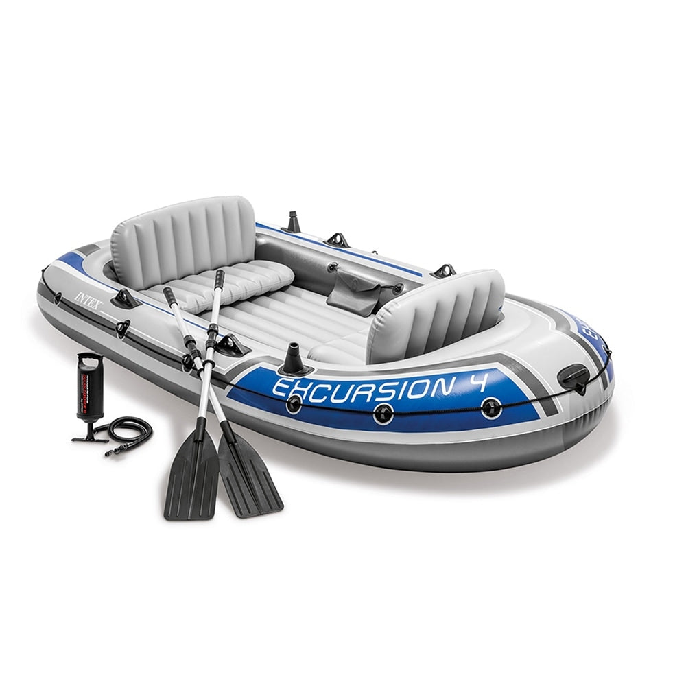 充氣橡皮艇連漿 Excursiontm 4 Boat Set With 54" Aluminum Oars