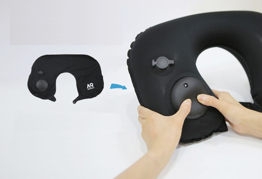 韓國充氣頸枕 Air Pump Up Pillow
