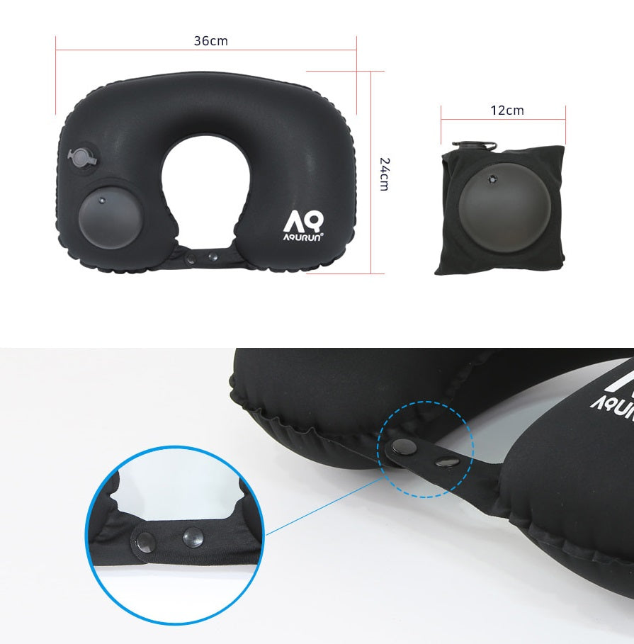 韓國充氣頸枕 Air Pump Up Pillow