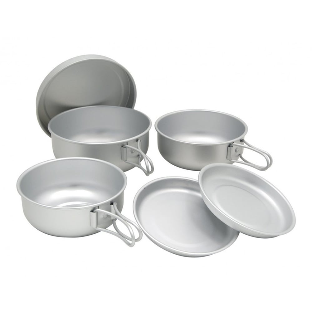 6 Mess Kit-Aluminum (Cookset)