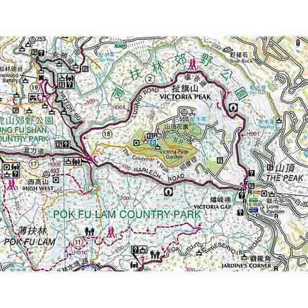 郊區地圖 / 郊遊圖 Countryside Map 1:25,000【必須到店取；Must pick up at our stores】