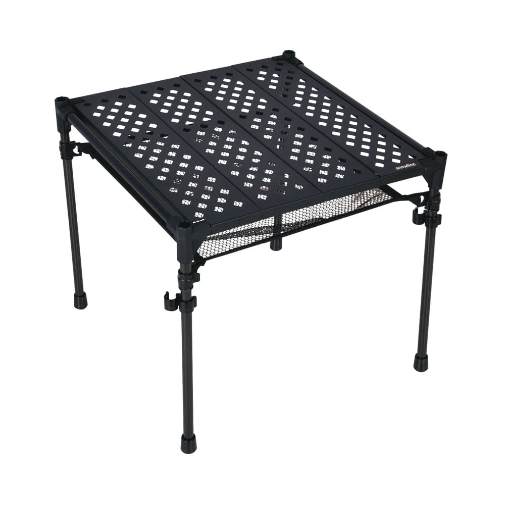 韓國製戶外鋁製摺枱 Cube Backpackers' Table Black