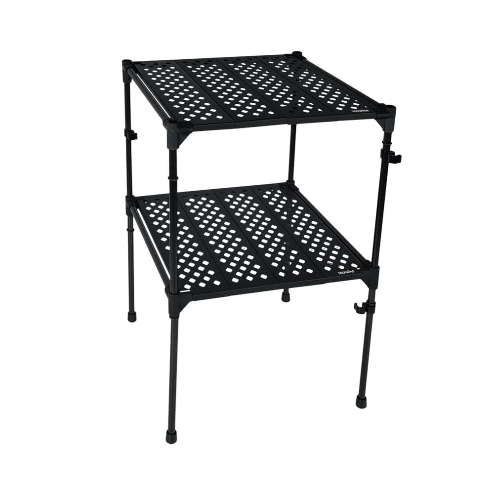 韓國製戶外鋁製摺枱 Cube Backpackers' Table Black