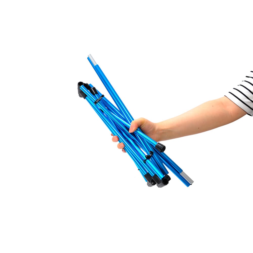 戶外鋁製摺枱 Cube Table L6 Grey/Blue