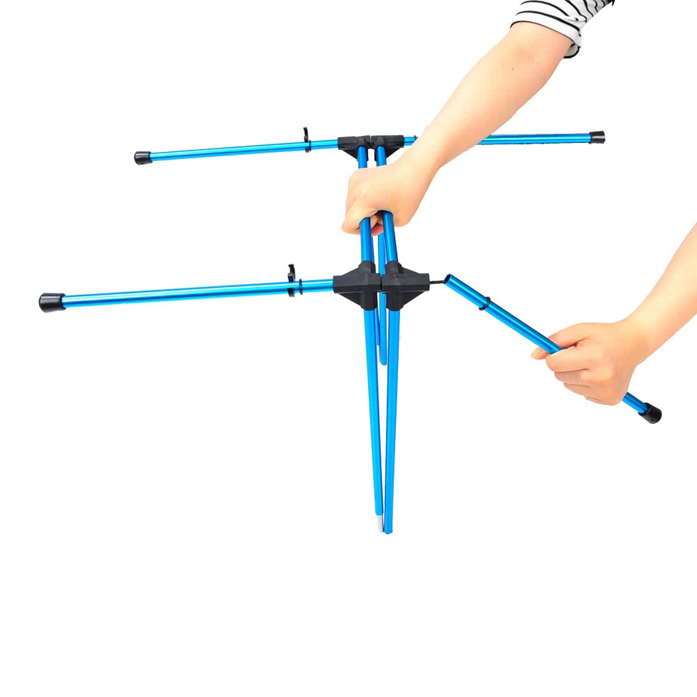 戶外鋁製摺枱 Cube Table L6 Grey/Blue