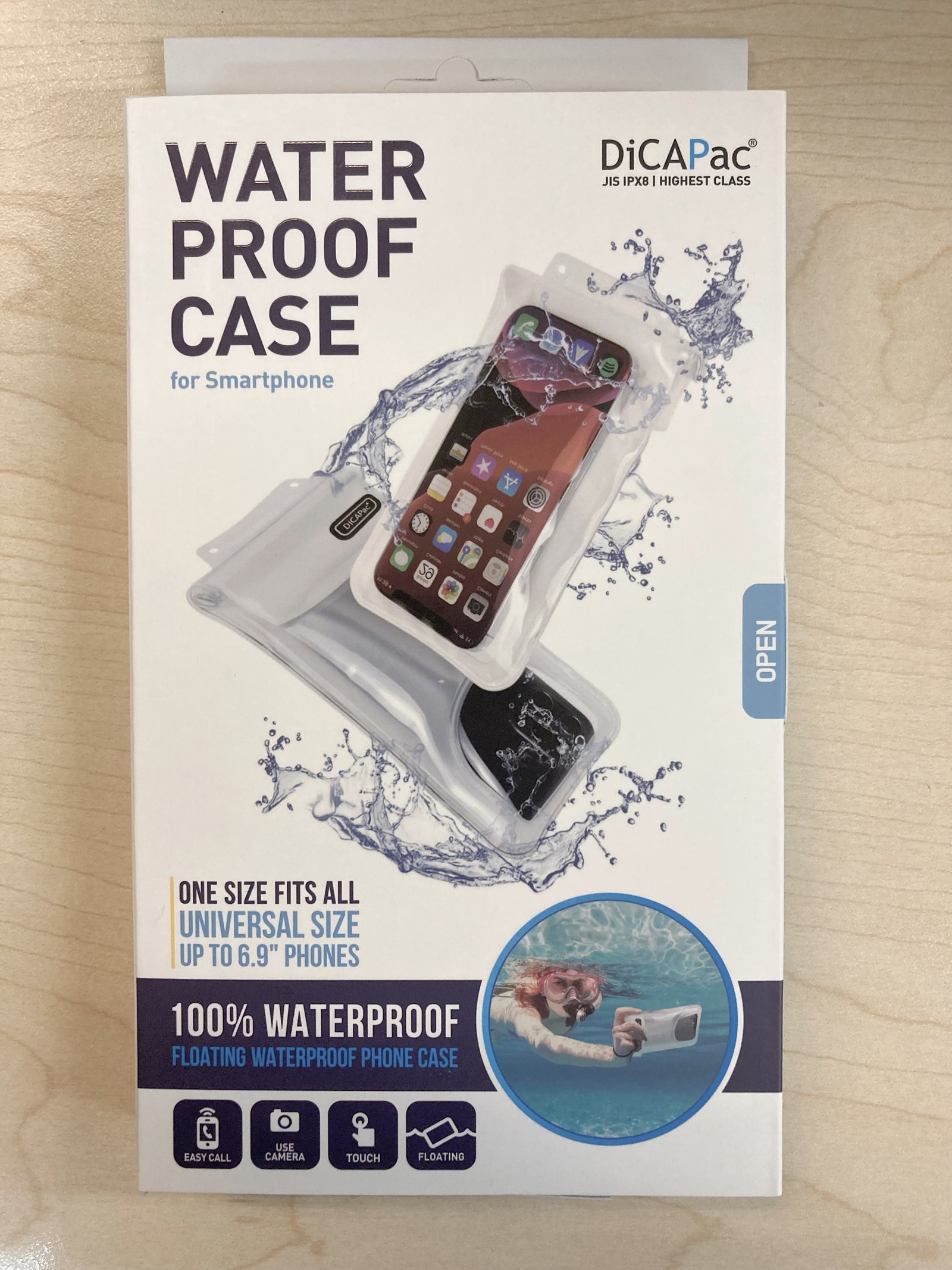 韓國製10米深防水電話套 C2s 6.9" 兼容 iPhone 16 Pro Max compatible