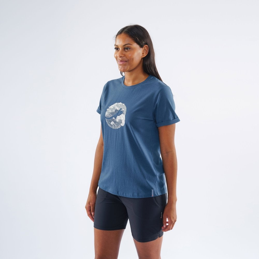 英國品牌 Women's Great Mountain T-Shirt