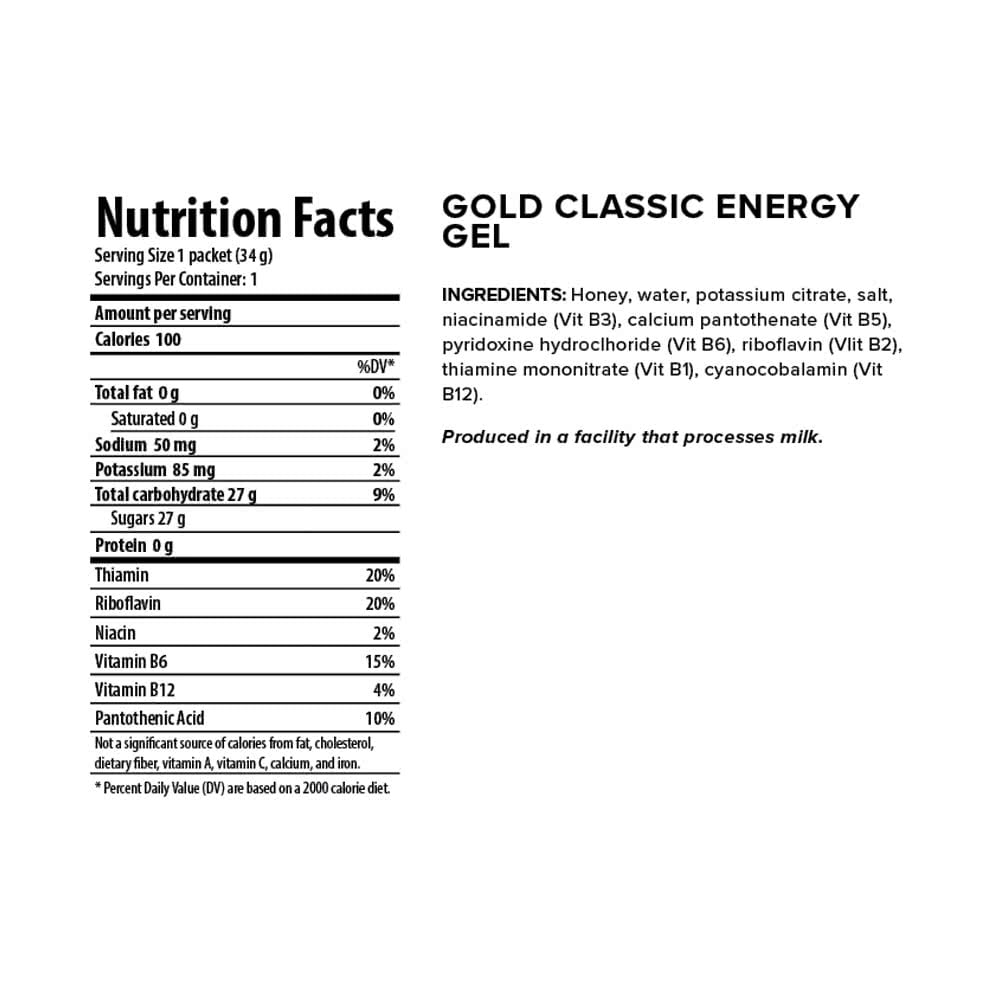 Energy Gel 24 Gold