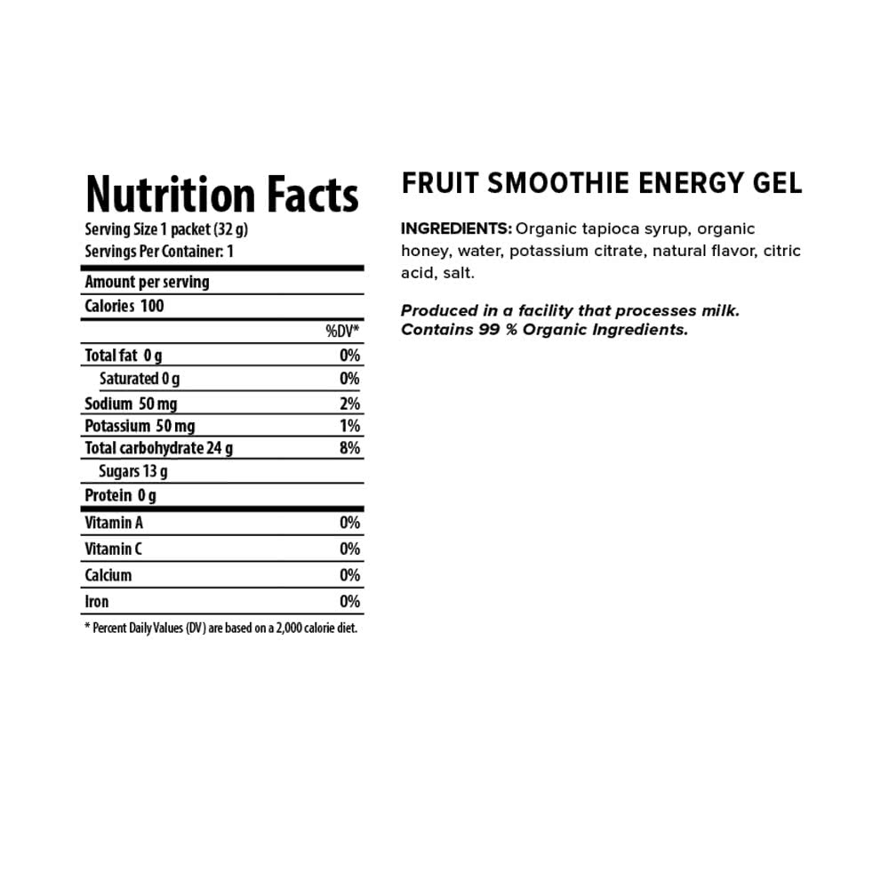 Organic Gel 24 Fruit Smoothie