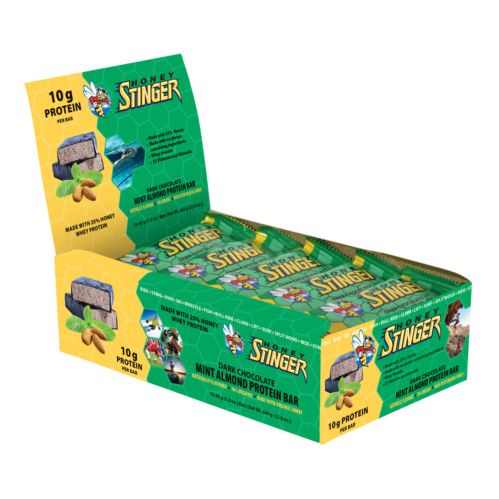 有機蜂蜜蛋白營養棒-薄荷杏仁 Protein Bar - Mint Almond