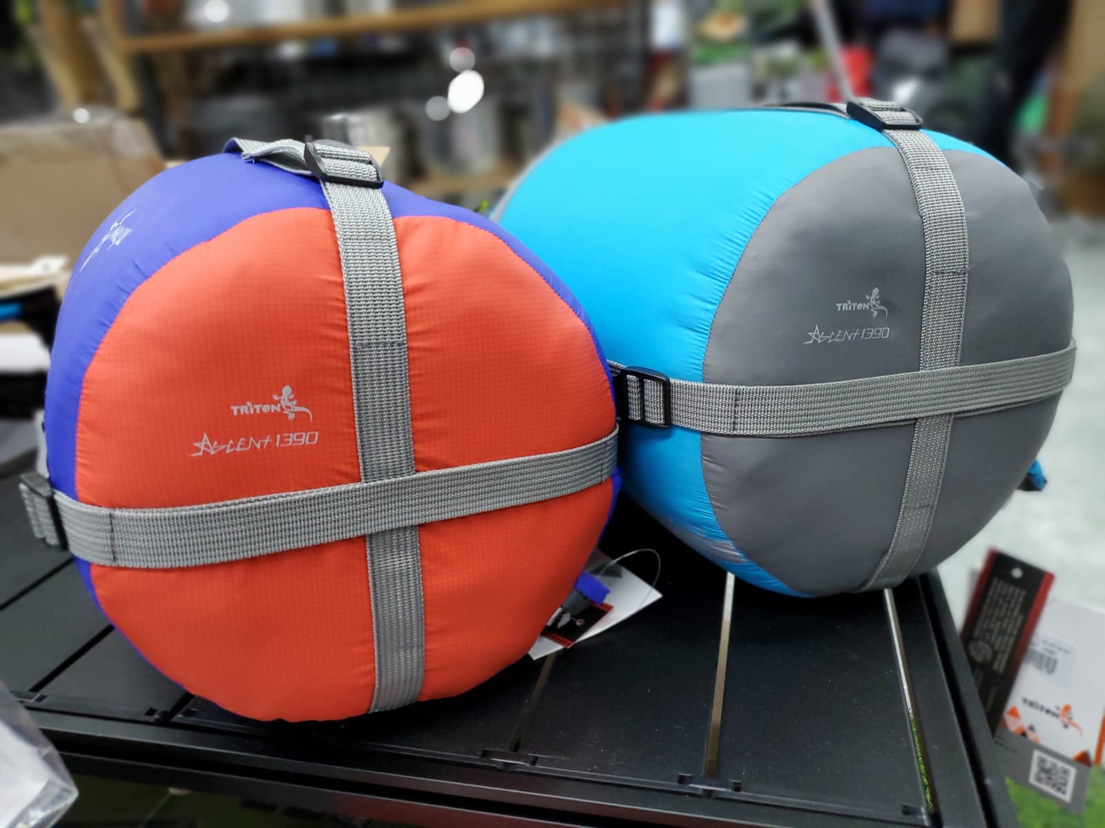 木乃伊形人造纖維睡袋 Ascent 1390