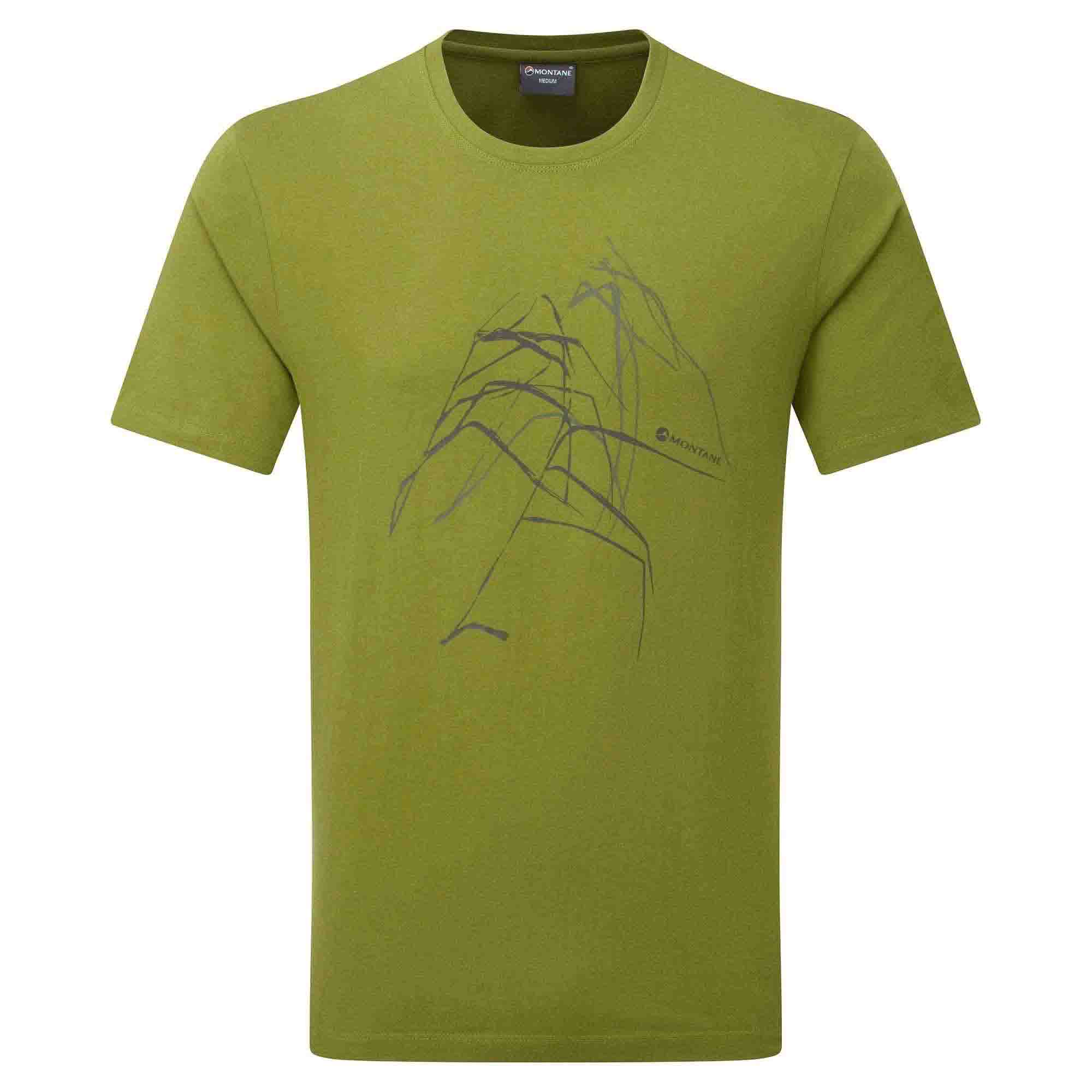 男裝有機純綿T恤 Abstract T-Shirt