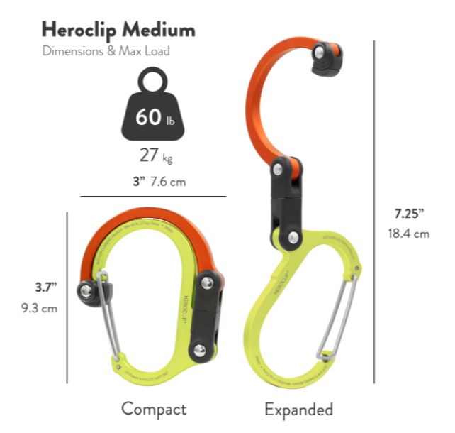 HeroClip Mini 迷你萬用掛鉤