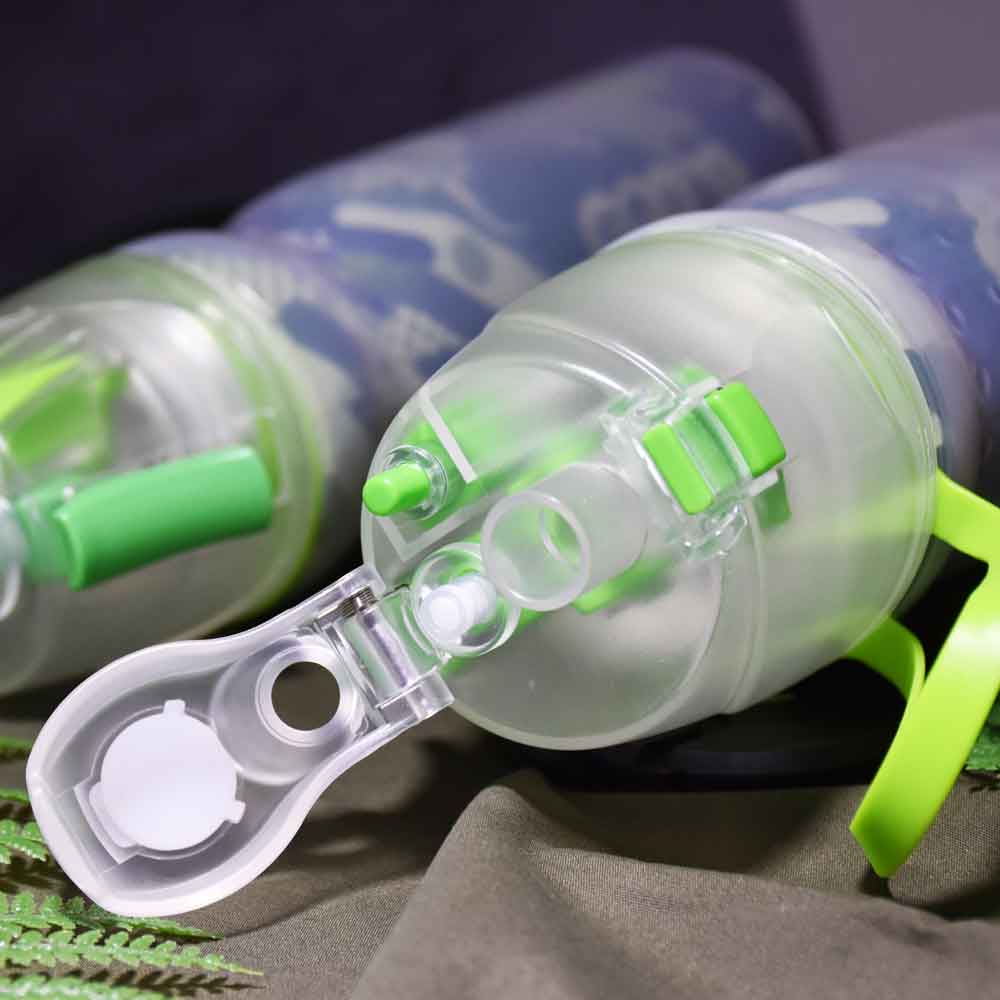 【新蓋設計】有蓋保凍噴霧安全鎖水樽 New Mist Cool Bottle 20oz