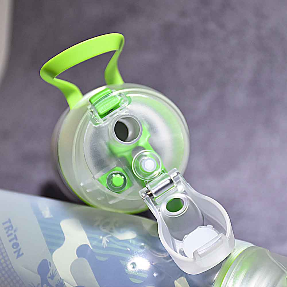 【新蓋設計】有蓋保凍噴霧安全鎖水樽 New Mist Cool Bottle 16oz