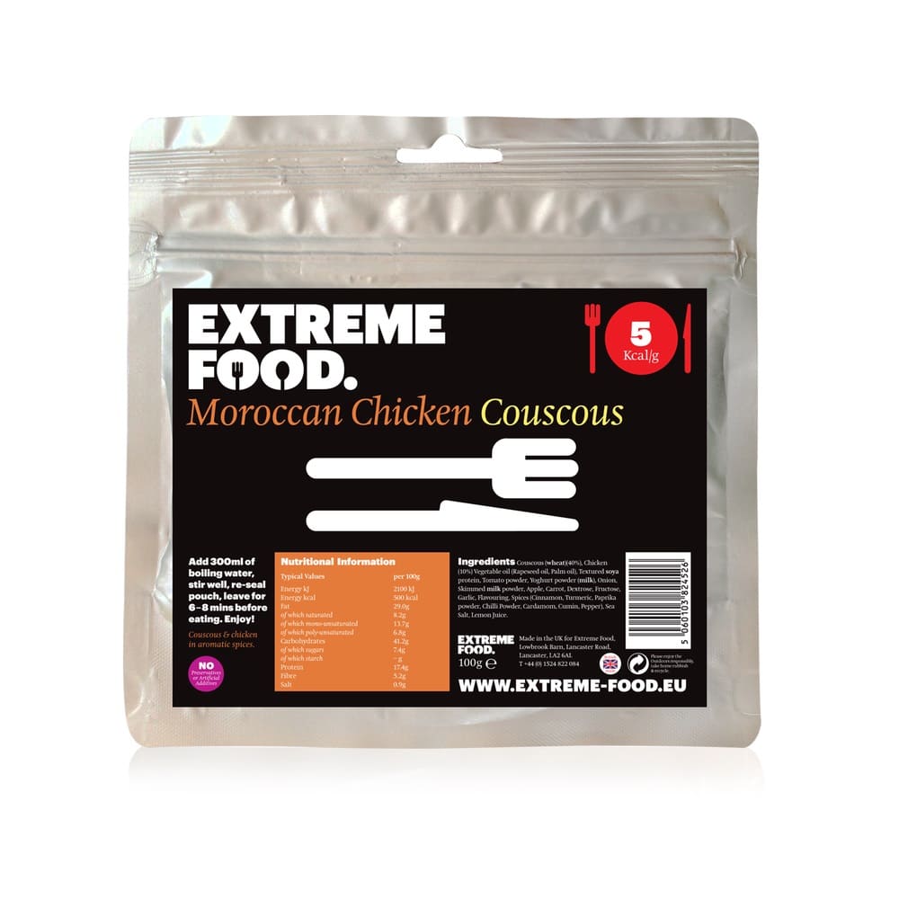 輕量化脫水食物 Moroccan Chicken Couscous