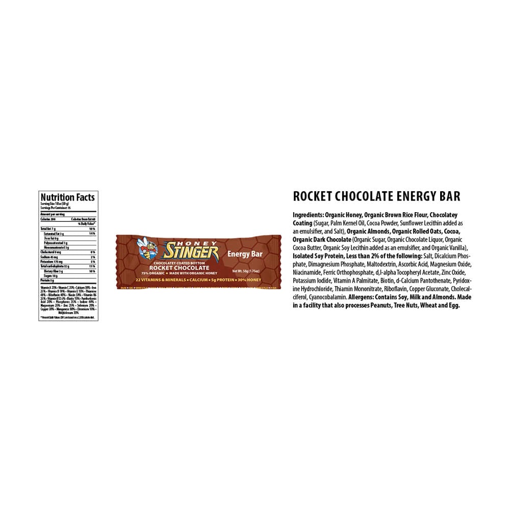 Energy Bar 15 Rocket Chocolate