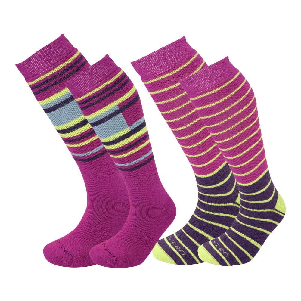 西班牙製女裝羊毛襪兩對裝 Woman Ski-Snowboard Merino Blend 2 pairs