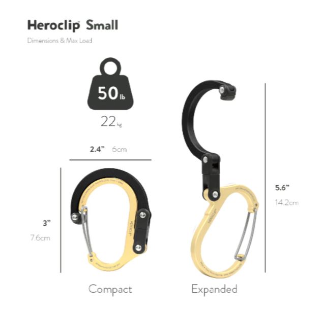 HeroClip Small 細碼萬用掛鉤