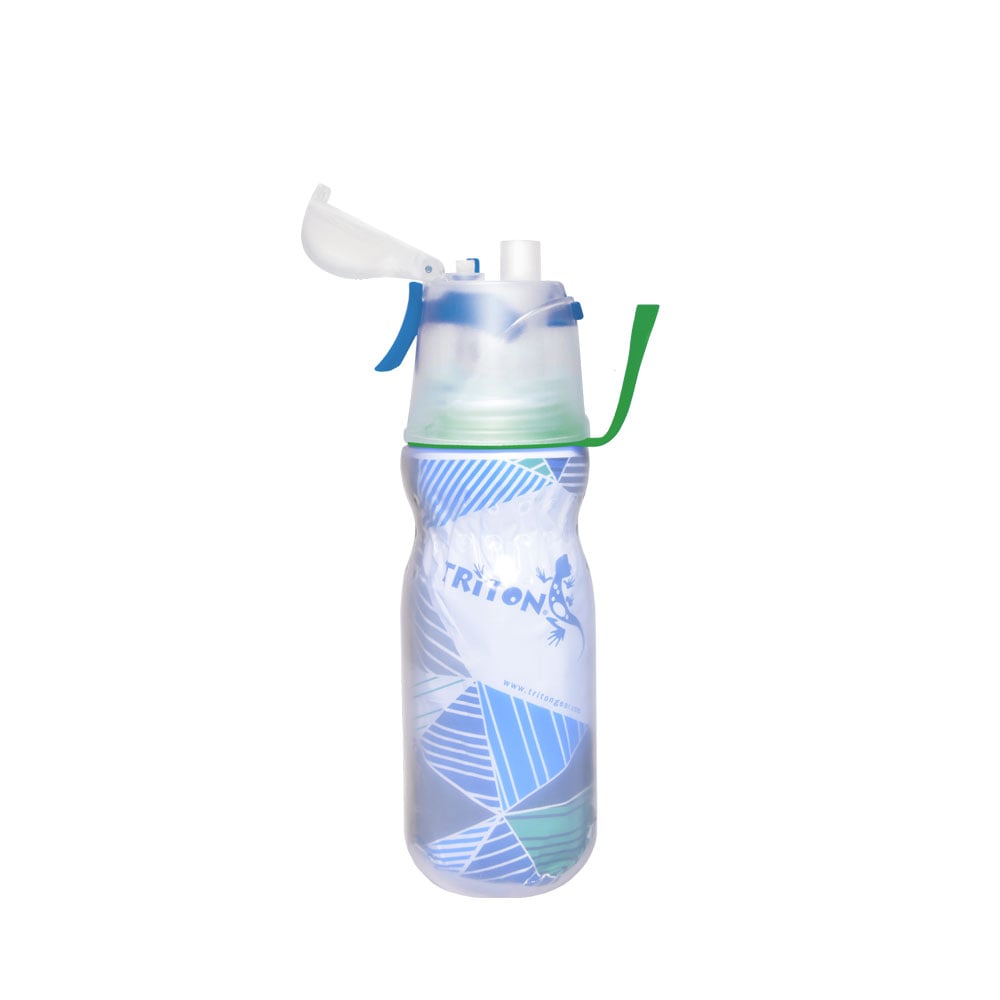【新蓋設計】有蓋保凍噴霧安全鎖水樽 New Mist Cool Bottle 16oz
