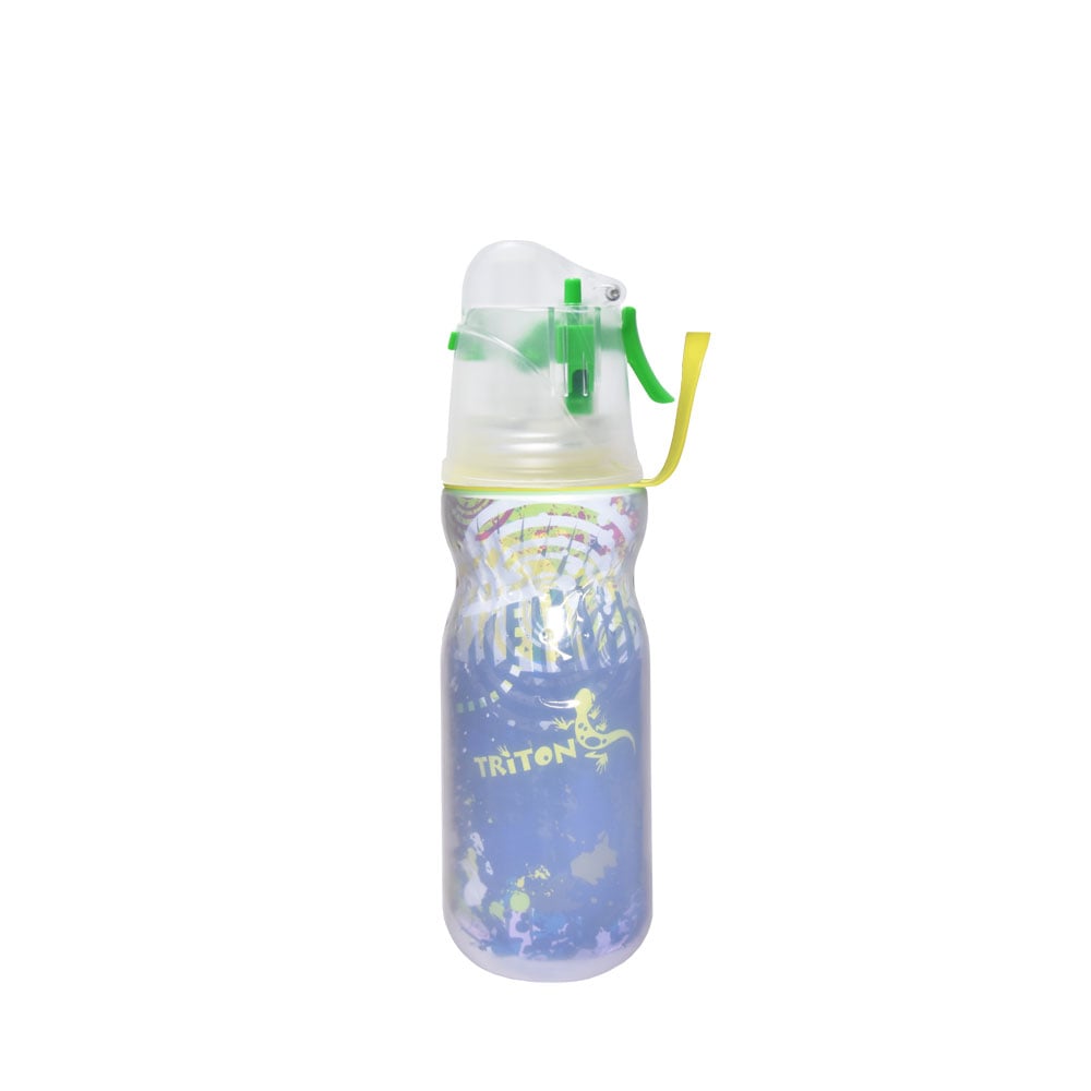【新蓋設計】有蓋保凍噴霧安全鎖水樽 New Mist Cool Bottle 16oz