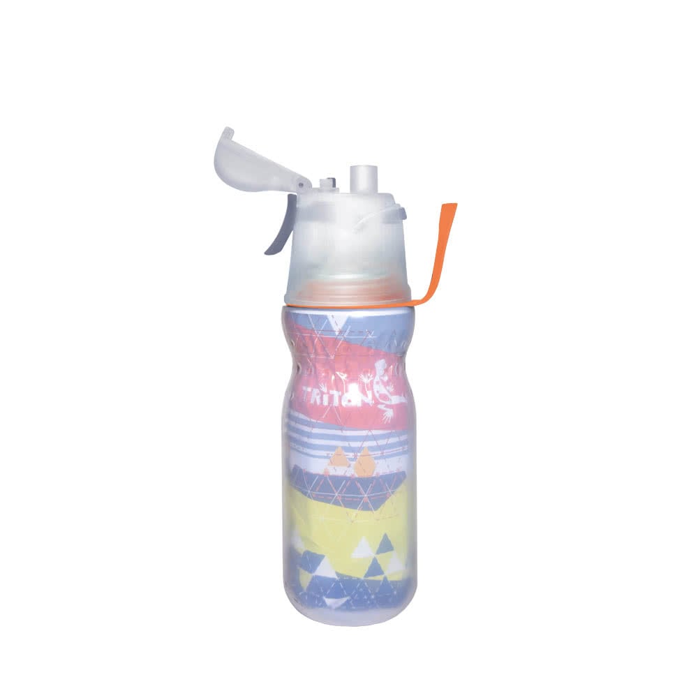 【新蓋設計】有蓋保凍噴霧安全鎖水樽 New Mist Cool Bottle 16oz