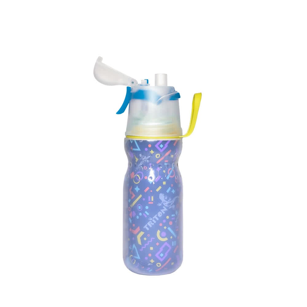 【新蓋設計】有蓋保凍噴霧安全鎖水樽 New Mist Cool Bottle 16oz