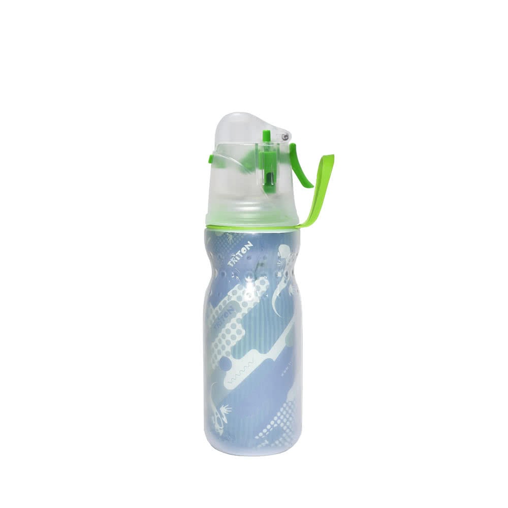 【新蓋設計】有蓋保凍噴霧安全鎖水樽 New Mist Cool Bottle 16oz
