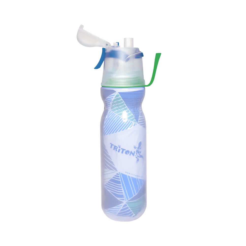 【新蓋設計】有蓋保凍噴霧安全鎖水樽 New Mist Cool Bottle 20oz