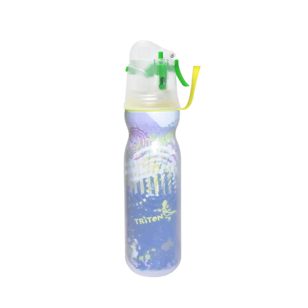 【新蓋設計】有蓋保凍噴霧安全鎖水樽 New Mist Cool Bottle 20oz
