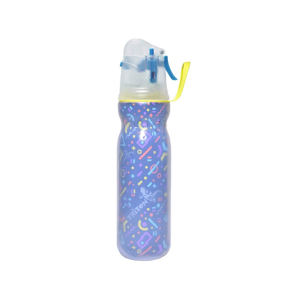 【新蓋設計】有蓋保凍噴霧安全鎖水樽 New Mist Cool Bottle 20oz
