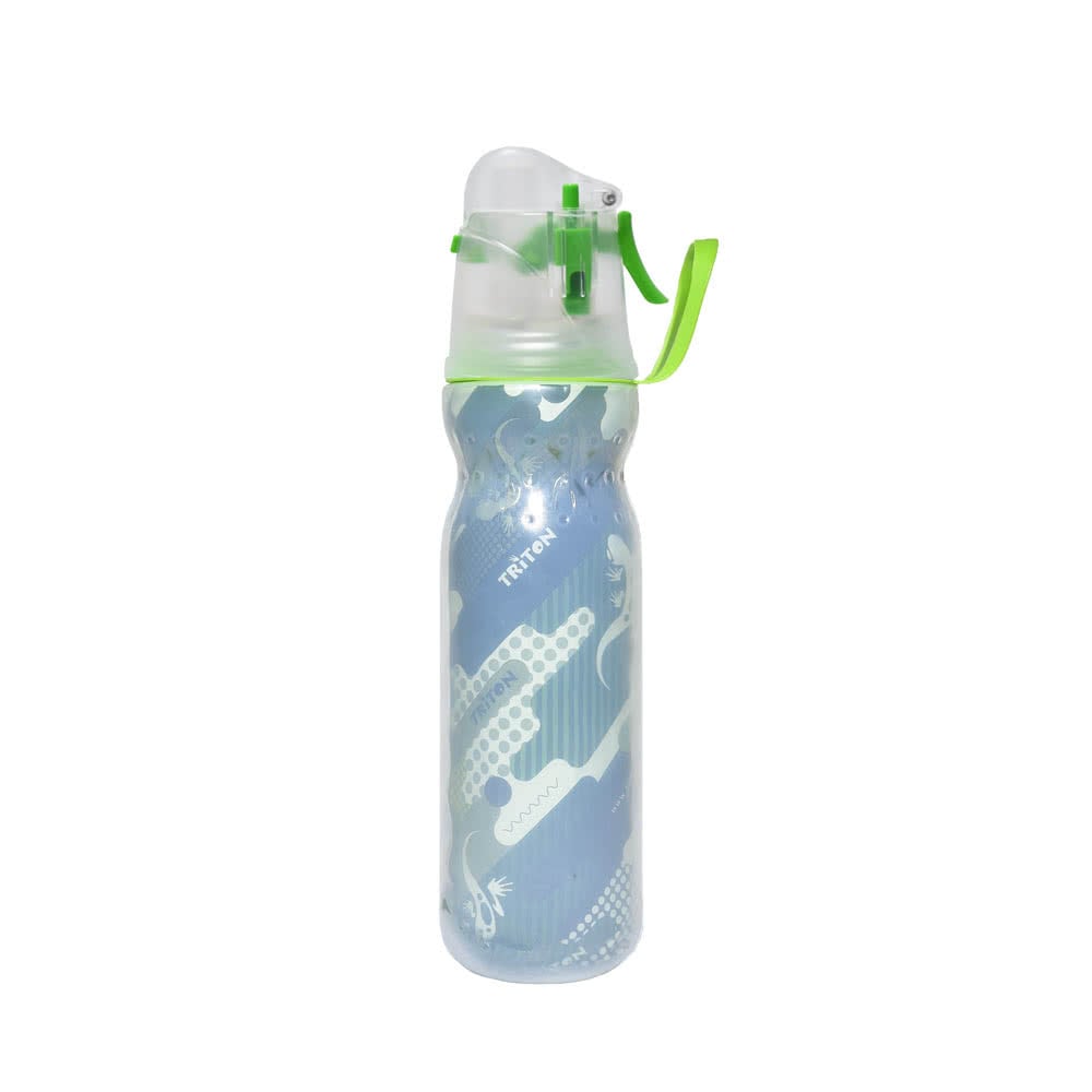 【新蓋設計】有蓋保凍噴霧安全鎖水樽 New Mist Cool Bottle 20oz