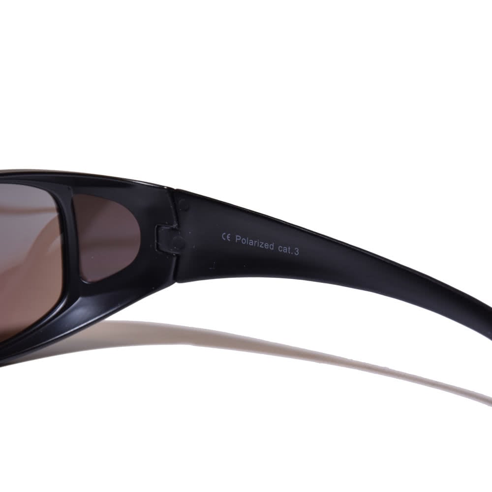 外掛式偏光太陽鏡 SGovers 2362 Polarized Matt Black BW Revo