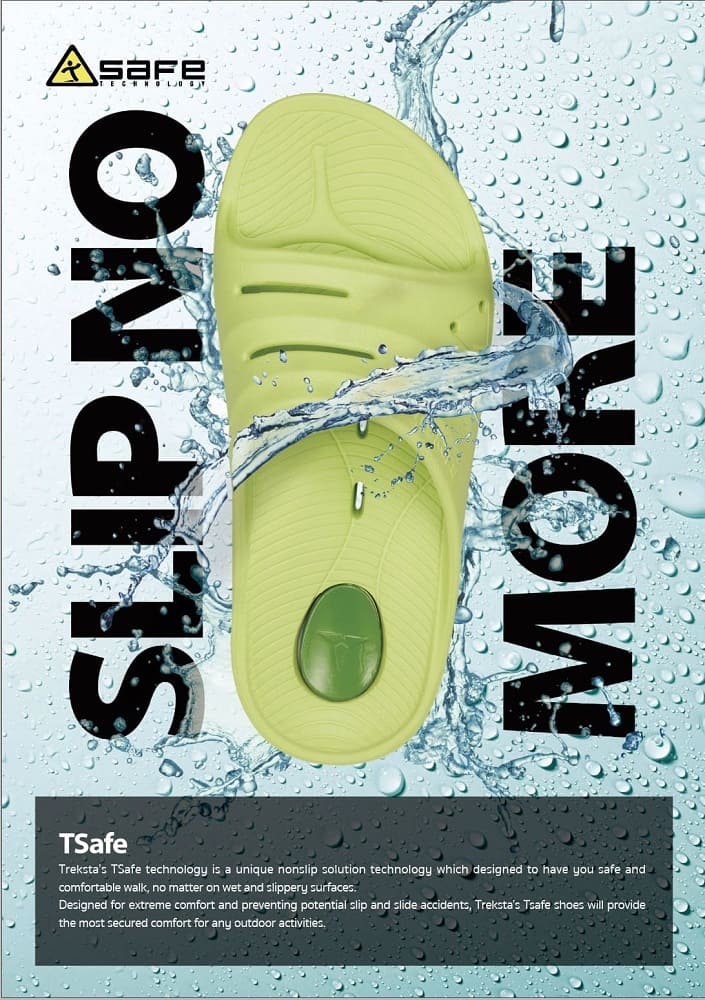 高緩衝防滑恢復拖鞋 Tsafe 201