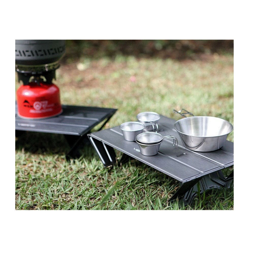 韓國戶外超輕摺疊鋁桌連小砧板 Ultralight Trekking Pad+Cutting Pad