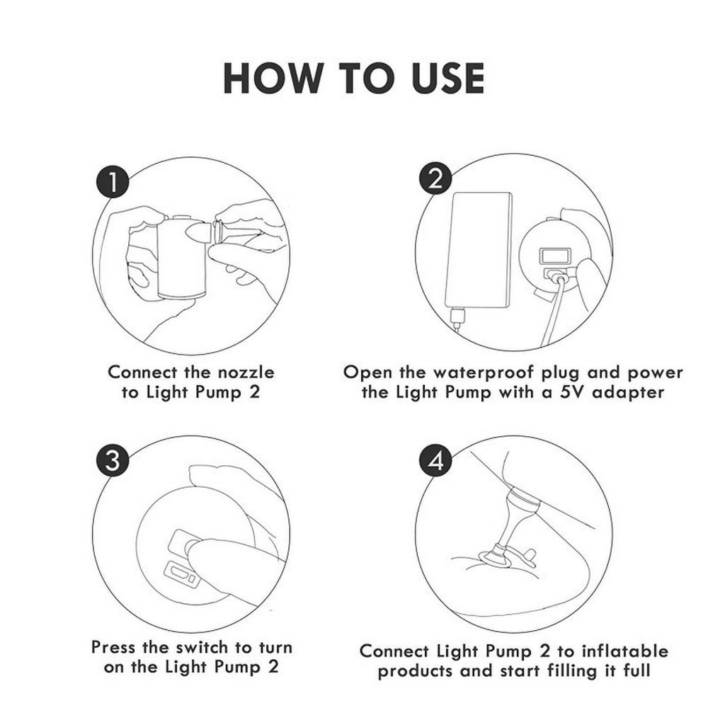 Flextail Light Pump 2 White